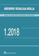 Archivio Scialoja-Bolla (2018) vol.1 edito da Giuffrè