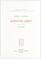 Epistolario vol.1 di Camillo Cavour edito da Olschki