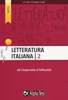 Letteratura italiana vol.2 di Giuseppe Vottari edito da Alpha Test
