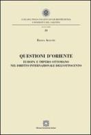 Questioni d'Oriente di Eliana Augusti edito da Edizioni Scientifiche Italiane