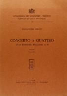 Concerto a quattro in si bemolle maggiore n. 6 di Baldassarre Galuppi edito da Olschki