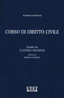Corso di diritto civile di Massimo Confortini edito da Utet Giuridica