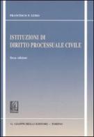 Istituzioni di diritto processuale civile vol.3 di Francesco P. Luiso edito da Giappichelli