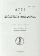 Atti dell'Accademia Pontaniana. Nuova Serie. Supplemento (2012) vol.61 edito da Giannini Editore