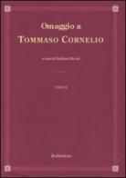 Omaggio a Tommaso Cornelio. Ediz. italiana e latina edito da Rubbettino