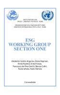 Esg working group section one edito da Universitalia
