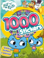 1000 stickers. Kit N Kate. Con adesivi. Ediz. a colori edito da Crealibri