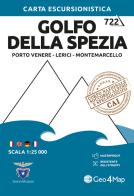 Golfo della Spezia: Porto Venere, Lerici, Montemarcello 1:25.000 edito da Geo4Map