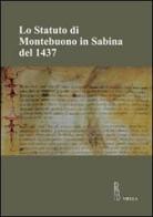 Lo statuto di Montebuono in Sabina del 1437 edito da Viella