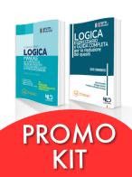 Kit completo di logica: Manuale di logica per la preparazione alle prove preselettive dei concorsi pubblici e ai test di ammissione universitari-Eserciziario di logi edito da Nld Concorsi