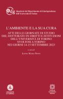 L'ambiente e la sua cura di Ilenia Massa Pinto edito da Edizioni Scientifiche Italiane