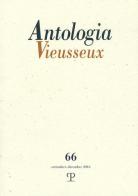 Antologia Vieusseux (2016) vol.66 edito da Polistampa
