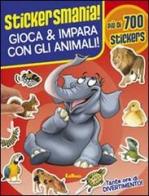Gioca & impara con gli animali! Stickersmania edito da Edibimbi