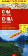 Cina, Corea, Bhutan 1:4.000.000 edito da Marco Polo