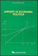 Appunti di economia politica di Salvatore Vinci edito da Liguori
