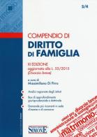 Compendio di diritto di famiglia edito da Edizioni Giuridiche Simone