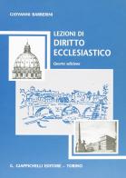 Lezioni di diritto ecclesiastico di Giovanni Barberini edito da Giappichelli