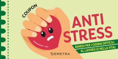 Coupon antistress edito da Demetra