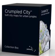 Crumpled city map collection box. London, Paris, New York, Tokyo, Milan. Ediz. multilingue edito da Palomar (Firenze)