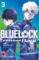 Blue lock nagi vol.3 di Kaneshiro Muneyuki, Nomura Yusuke, Kota Sannomiya edito da Panini Comics