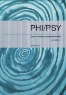 Phi-psy. Rivista di filosofia e psicoanalisi. Ediz. italiana, inglese e francese (2023) vol.1 edito da Edizioni ETS