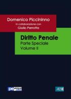 Diritto penale. Parte speciale vol.2 di Domenico Piccininno edito da Primiceri Editore
