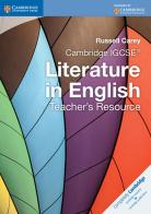 Cambridge IGCSE: Literature in English. Teacher's Resource. CD-ROM di Carey Russell edito da Cambridge University Press
