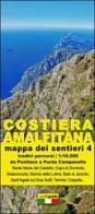 Mappa dei sentieri della costiera Amalfitana. Scale 1:10.000 vol.4