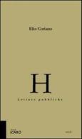 H. Letture pubbliche (poesie 1996-2001) di Elio Coriano edito da I Libri di Icaro