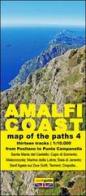 Map of the paths of the Amalfi coast. Scale 1:10.000 vol.4 di Gabriele Cavaliere edito da Officine Zephiro
