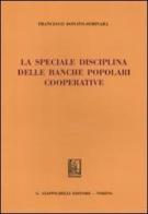 La speciale disciplina delle banche popolari cooperative di Francesco Donato Seminara edito da Giappichelli