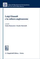 Luigi Einaudi e la cultura anglosassone edito da Giappichelli