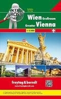 Wien Grossraum Riesenatlas, Städteatlas 1:15.000 edito da Freytag & Berndt