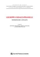 Giuseppe Codacci-Pisanelli. Testimonianze e attualità edito da Giuffrè