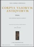 Corpus vasorum antiquorum vol.64 edito da L'Erma di Bretschneider