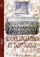 Minima epigraphica et papyrologica. Anno V-VI. Vol. 7-8 edito da L'Erma di Bretschneider