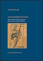 Un quaderno di voci. Libere conversazioni con artisti, poeti, amici (e nemici) dell'arte di Giulio Ghirardi edito da Gangemi Editore