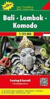 Bali-Lombok-Komodo 1:125.000. Nuova ediz. edito da Freytag & Berndt