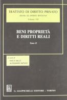 Beni, proprietà e diritti reali vol.2 edito da Giappichelli