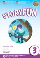 Storyfun for starters, movers and flyers. Movers 3. Teacher's book. Con CD-Audio di Karen Saxby edito da Cambridge