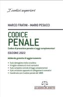 Codice penale, codice di procedura penale e leggi complementari di Marco Fratini, Mario Pesucci edito da Accademia del Diritto