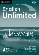 English Unlimited. Level A2. DVD-ROM di Alex Tilbury, David Rea, Leslie A. Hendra edito da Cambridge