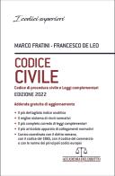 Codice civile, codice di procedura civile e leggi complementari di Marco Fratini, Francesco De Leo edito da Accademia del Diritto
