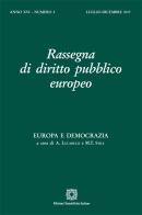 Rassegna di diritto pubblico europeo (2017) vol.2 edito da Edizioni Scientifiche Italiane