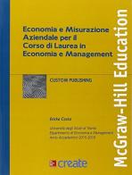 Economia e misurazione aziendale per il corso di Laurea in Economia e Management edito da McGraw-Hill Education