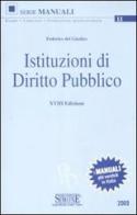 Istituzioni di diritto pubblico di Federico Del Giudice edito da Edizioni Giuridiche Simone