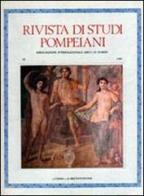 Rivista di studi pompeiani vol.3 edito da L'Erma di Bretschneider