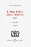 Lo stato di Siena antico e moderno. Parte 5-6 vol.3 di Giovanni Antonio Pecci edito da Il Leccio