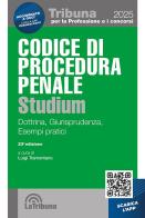 Codice di procedura penale Studium. Dottrina, giurisprudenza, esempi pratici. Con App Tribunaconcorsi edito da La Tribuna