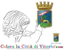 Colora la città di Viterbo. Ediz. illustrata edito da Archeoares